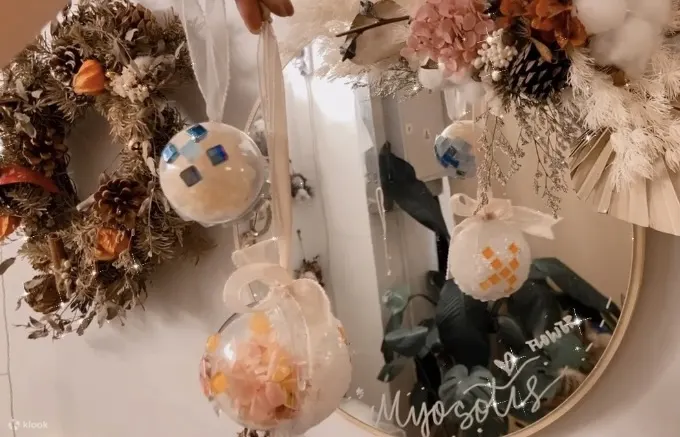 Myosotis Flower - 马赛克杯垫工作坊 ｜ 马赛克杯垫 | 挂饰 | 观塘